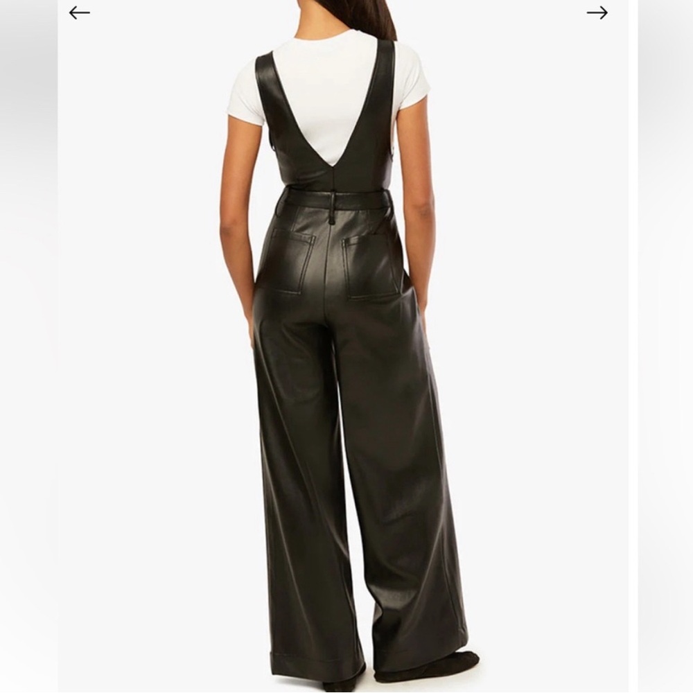 Never Worn - Leather Jumpsuit